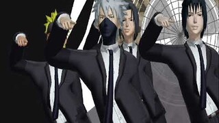 Marionette Naruto, Sasuke, Itachi and kakashi MMD