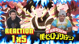 My Hero Academia | 1x5: “What I Can Do for Now" REACTION!!