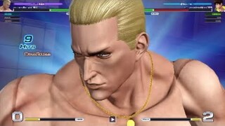 KOF14　ギース　雷剛烈風拳コンボ　KOF15参戦は来週か…？