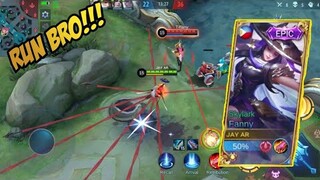 MY HAND IS SHAKING WHEN I USE SKYLARK SKIN!! || FREESTYLE KILLER IN MAYHEM MODE MONTAGE #4 || MLBB