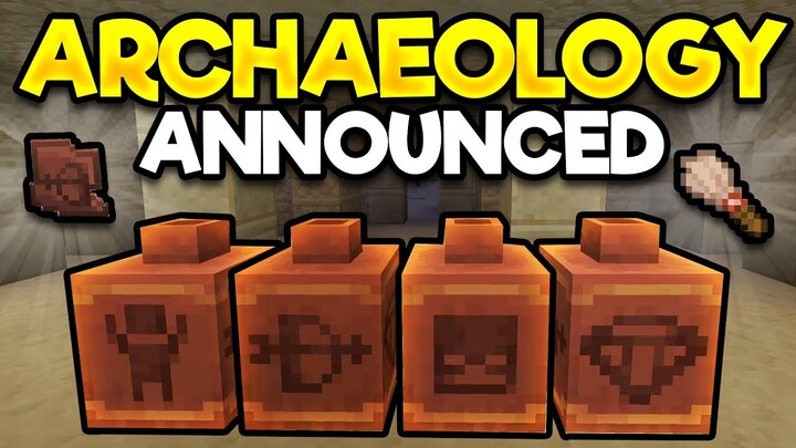 It's Official: Archeology Is In Minecraft 1.20!!!