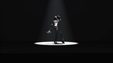 Animated Michael Jackson...Awesome!