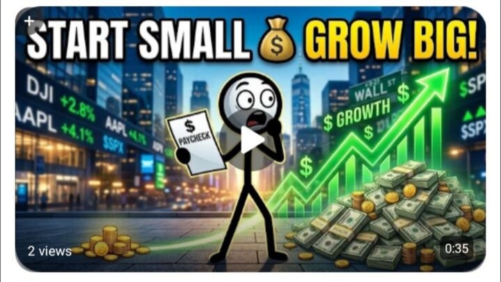start small grow big 🙀🎯 Investing for Beginners - How I Make Millions from Stocks (Full Guide)