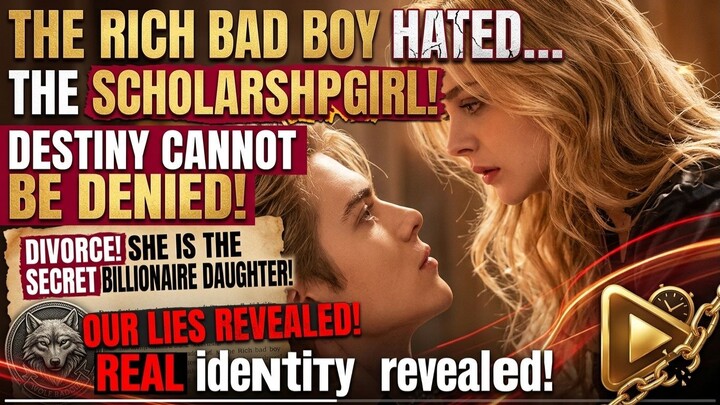 The Rich Bad Boy Hated the Scholarship Girl… Until He Fell First