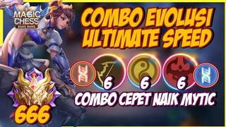 HYPER WANWAN COMBO 666 EVOLUSI ULTIMATE ATK SPEED ! 6 ARCHER 6 CADIA 6 ABYSS ! MAGIC CHESS