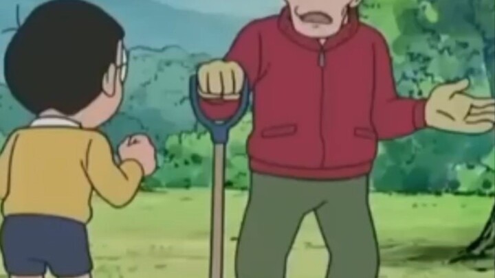 nobita sedang makan
