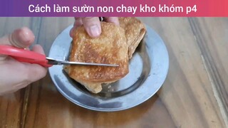 Cách làm sườn non chay kho khóm p4
