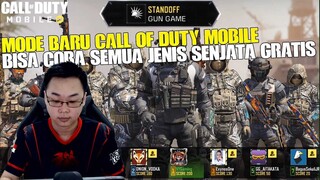 KESERUAN BERMAIN DI MODE BARU GUN GAME CALL OF DUTY MOBILE - BISA COBAIN SEMUA SENJATA GRATIS!