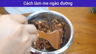 cách làm me ngào đường