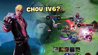 Tốp Mỡ | CHOU 1V6?! | MLBB