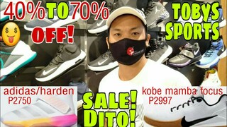 TOBY'S SPORTS GREENHILLS | SALE DIN DITO!MAY JORDAN DIAMOND DIN!SUGOD NA!