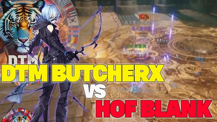 MIR4 DTM BUTCHERX VS HOF BLANK | TOP1 VS TOP 2 ARBALIST