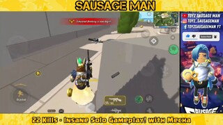 22 Kills - Insane Solo Gameplay! with Mecha #2