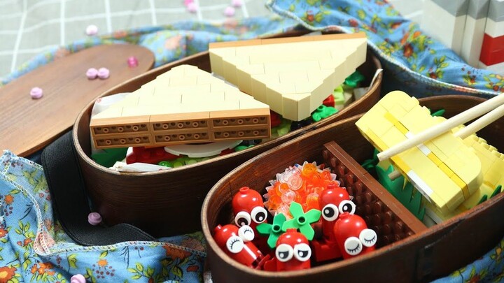 Thời tiết trong xanh và đầy nắng, hãy mang theo hộp cơm trưa tinh tế này để đi chơi xuân nhé! [Hoạt 
