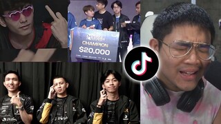 Performa RRQ Bener2 Diluar NALAR CUY ‼️ Bae SUTSUJIN EVOS Juara WCG - Reaction Tiktok Mobile Legends