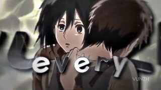 Eren x Mikasa (Mengorbankan Cinta Demi Perdamaian)