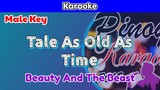 Tale As Old As Time from Beauty And The Beast (Karaoke : Male Key)