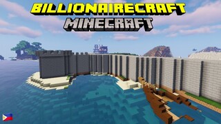 The Great Wall of  Manong | Billionaire Craft S2 #12 (Filipino Minecraft SMP)