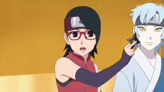 Boruto memberinya ciuman pertamanya