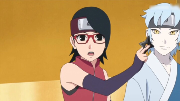 Boruto gave her his first kiss