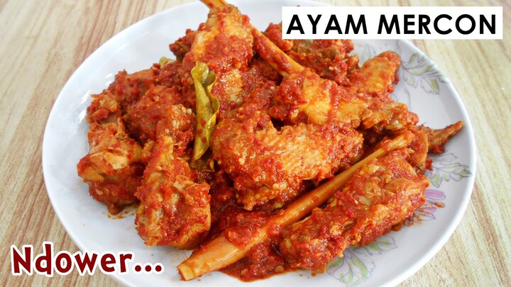 RESEP ENAK AYAM PEDAS MERCON | Dijamin Ndower, Pedes Banget!!!