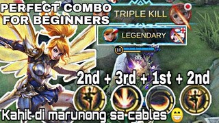 FANNY BASIC COMBO FOR BEGINNERS | FANNY HIGHLIGHTS - Kahit di ka marunong sa cables makakapatay ka