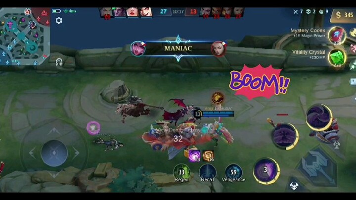 Bangis haha. Maniac IN BRRR!!