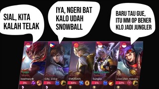 Ini MM kalo Jadi JUNGLER Sakit Bener. Level 1 udah bisa kasih CRITICAL SAMPE 20%