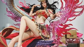 [PCS Model/Physical store unboxing] 1/4 Jimutang "Battle Through the Heavens" Medusa colored scale s