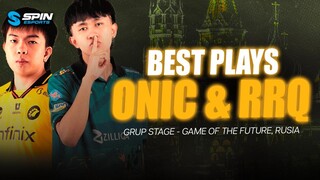 BEST PLAYS  RRQ & ONIC GROUP STAGE GAMES OF FUTURE 2024! - DEBUT BRUSKO & IRRAD! ONIC TERLALU KUAT!
