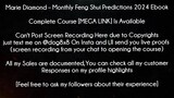 Marie Diamond Course Monthly Feng Shui Predictions 2024 Ebook download