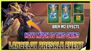 Presale Event Lancelot M2 Bren Esports  Skin | Recall, Emote Update | How Much The Skin of M2 | MLBB