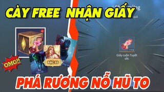 Liên Quân | Cách Nhận Free Nhiều Giấy Cuộn - Phá Rương Giấy Nổ 117 quá ghê