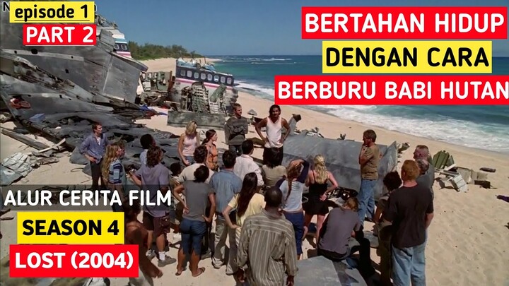 Eps 1 PART 2] Ringkasan Film Bertahan Hidup, Rekap Pesawat Jatuh | Alur Cerita Film LOST Season  4