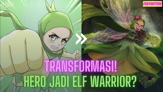 Transformasi "Hero" Puti Berubah Jadi "Elf Warrior" ?!🧚🏻‍♀️🌿✨