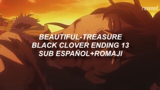 Beautiful-Treasure|BLACK CLOVER ENDING 13 FULL|Sub Español+Romaji|