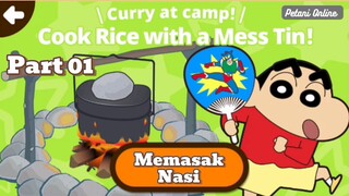 Crayon Shin-Chan (Operation Little Helper) // Memasak Nasi Part 1