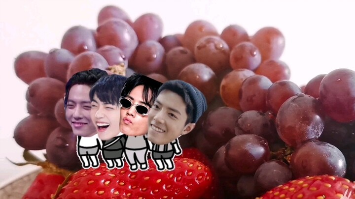 [Xiao Zhan] I will finish dancing to the song I sing even if I have to stand on strawberries.