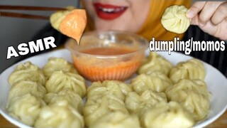 ASMR DUMPLINGS || MOMOS || ASMR MUKBANG INDONESIA