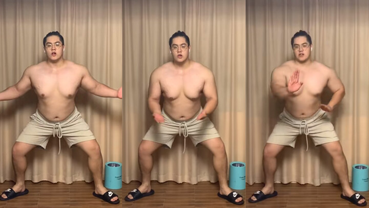 Một đô vật sumo nặng 120kg nhảy điệu Sumo tại nhà