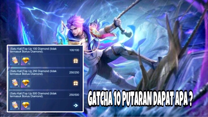 Gatcha 10 putaran dapat apa gaes ?