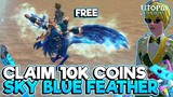 Instant Sky Blue Feather Free! Wishing Well of Shell is Back! Free 10K Shell Coins | Utopia:Origin