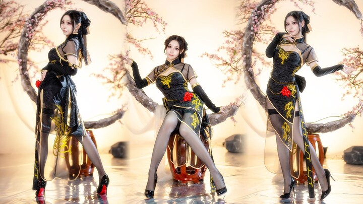 【Ermin】Stunning Single-Take Shot That Won My Heart ❀ Peach Blossom Cheongsam ❀【Vertical Format】