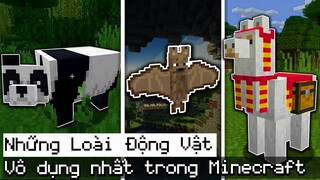 Top 5 Loài Vật Vô Dụng Nhất Minecraft