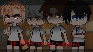 [It took me by surprise] gacha \Haikyuu\ Hinata angst