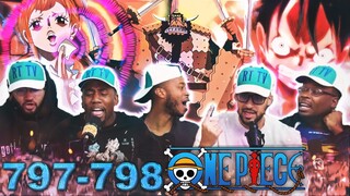 BIG MOM'S VIVRE CARD! One Piece Eps 797/798 Reaction