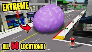 Brookhaven EXTREME Egg Hunt - ALL 50 Egg Locations *New Update*