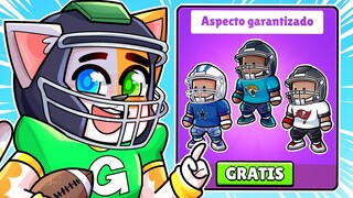 COMO TENER las NUEVAS SKINS *STUMBLE GUYS X NFL* GRATIS! 😱 DESBLOQUEALAS AHORA! 😎 - Gatoronron