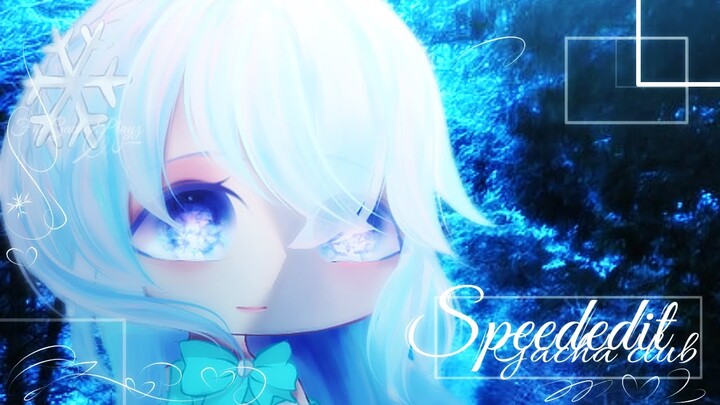 • Speededit ° "❄️☃️💙" ° Gacha Club💌 • || Req For @`Lita_Edtz 27•