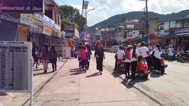 होलिमा रमाउदै बिदेशी पर्यटकहरु । Holi Festival |